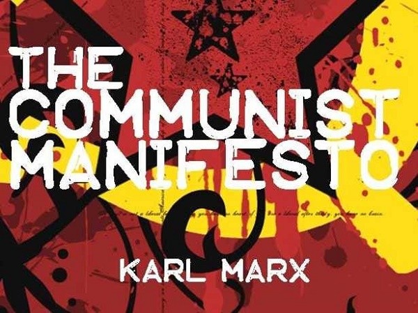 “The Communist Manifesto” by Karl Marx & Friedrich Engels/ Published on Feb. 21, 1848