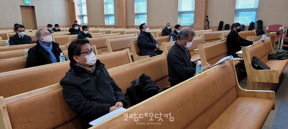 2021미포가 열리고 있는 천안교회 예배당