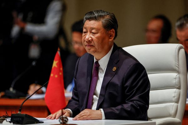 브릭스(BRICS) 정상회의에 참석한 시진핑 중국 국가주석[로이터 연합뉴스 자료사진. 재판매 및 DB 금지]